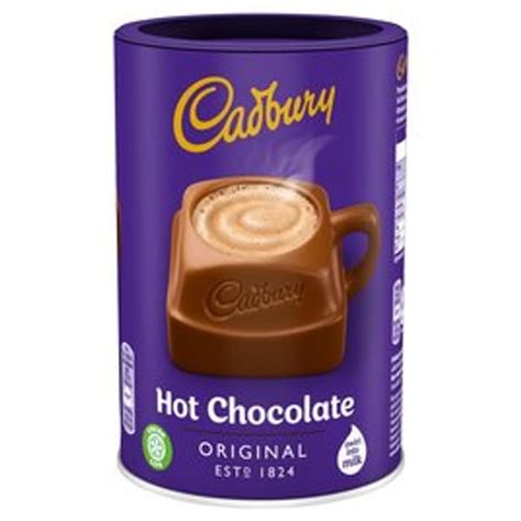 Cadbury Drinking Chocolate Hot Chocolate Tub 500g, £2 at Morrisons ...