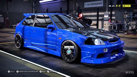 Need for Speed Heat - Honda Civic Type-R 2000 - Customize | Tuning Car (PC HD) [1080p60FPS]