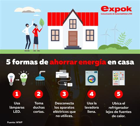 5 formas de ahorrar energía en casa