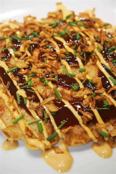 Easy Okonomiyaki Recipe (Savory Japanese Pancakes) - A Food Lover's Kitchen