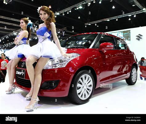 Car show models hi-res stock photography and images - Alamy