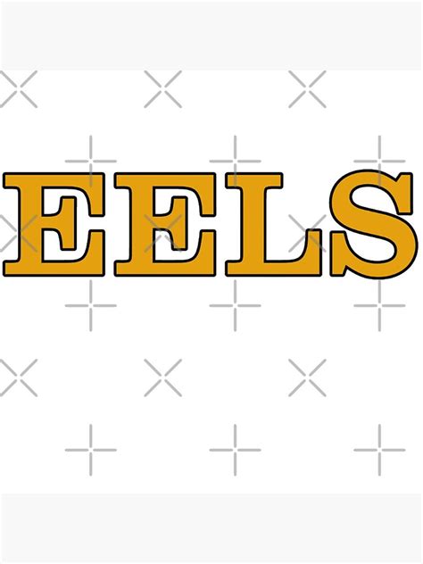 "Eels band art " Poster for Sale by cstuckow9g | Redbubble