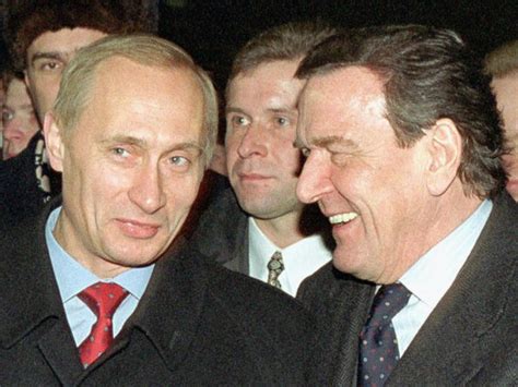 Vladimir Putin Enjoys 'Bromance' With Former German Chancellor Gerhard Schroeder - ABC News