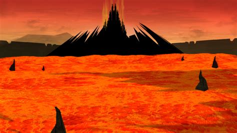 Animated Hell Landscape