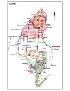 Tinian Village Maps