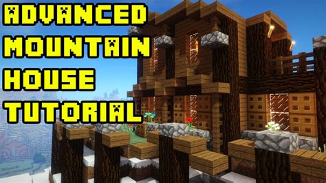 Minecraft Mountain House Tutorial (How to Build) - YouTube