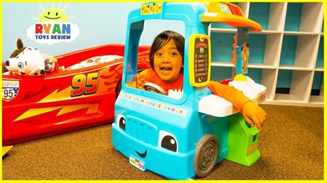 Ryan Pretend Play with Food Cooking Truck and Kitchen Playset – ExcitingAds!