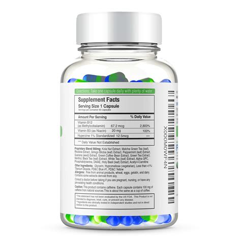 Focus+ Brain Supplement and Memory Support Pills 60 ct - DailyNutriPlus LLC