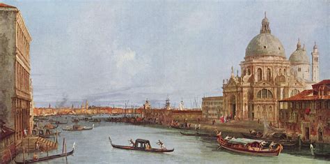 Canaletto - Santa Maria della Salute. | Venice painting, Canaletto ...