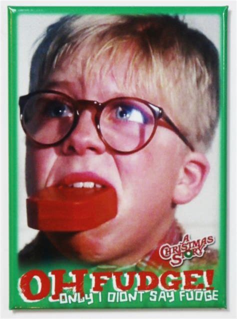 A Christmas Story Oh Fudge FRIDGE MAGNET Ralph Parker | eBay | Christmas story movie, A ...