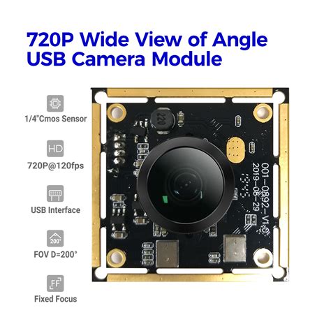 Wholesale 1MP Wide Angle USB Camera Module Manufacturer and Supplier | Hampo