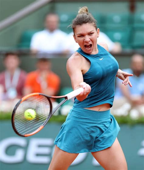 SIMONA HALEP at French Open Tennis Tournament in Paris 05/30/2018 ...