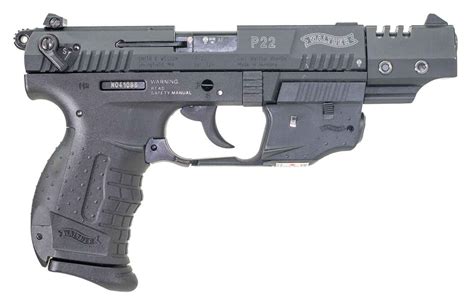 used Walther P22 Target w/Laser