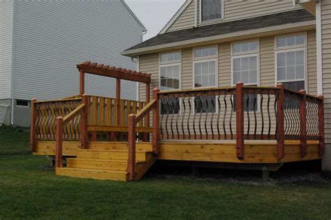 Custom Cedar Deck | Cedar deck, Deck, Cedar