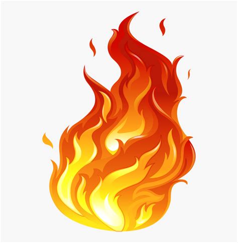 Transparent Flames Png - Fire Drawing Png, Png Download - kindpng