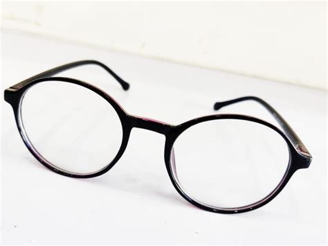 Round Eyeglasses with Blue filter or Anti glare lens | Eyemart Nepal