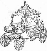 Cinderella Fairy Tale Pumpkin Carriage  Horse coloring Pages sketch template