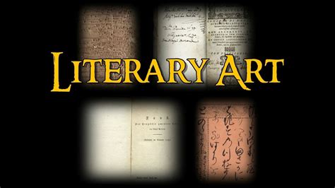 Literary Art - YouTube