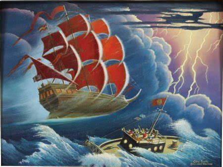 The Flying Dutchman Painting at PaintingValley.com | Explore collection of The Flying Dutchman ...