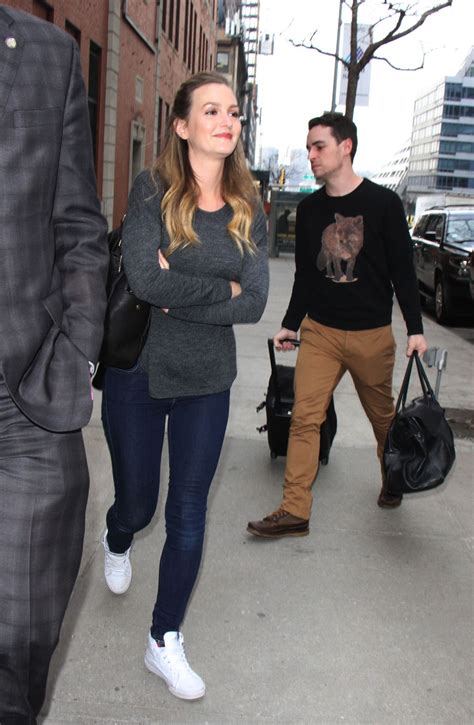 LEIGHTON MEESTER Arrives at Harry TV Show in New York 02/22/2017 ...