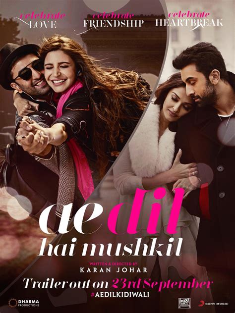 Ae Dil Hai Mushkil (2016): Movie Review - A Potpourri of Vestiges