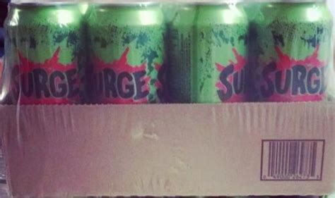 Limited Release Surge Soda - 12 pack, 16 oz cans. Sold out, in hand ...