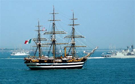 Amerigo Vespucci ship (Wallpaper 3) Ship Gallery | OceanShooter