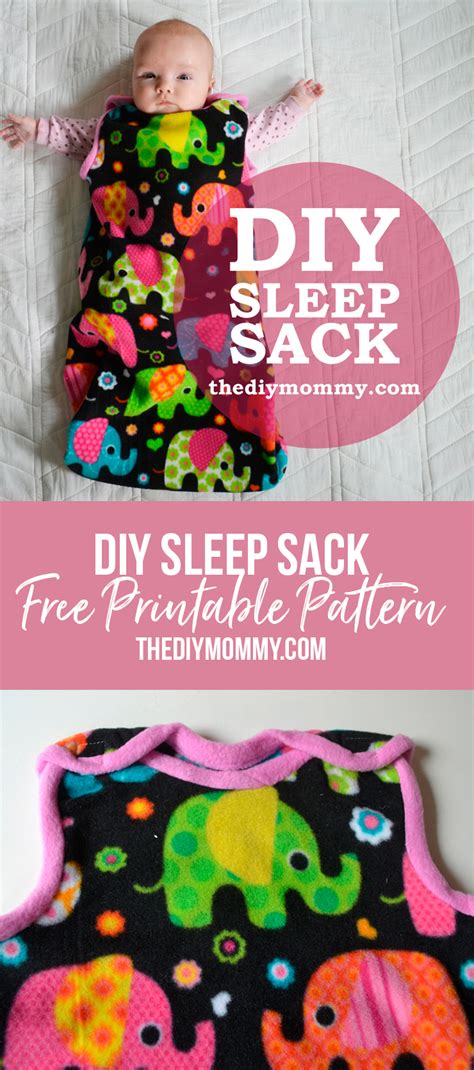 Sew an Easy Baby Sleep Sack | The DIY Mommy