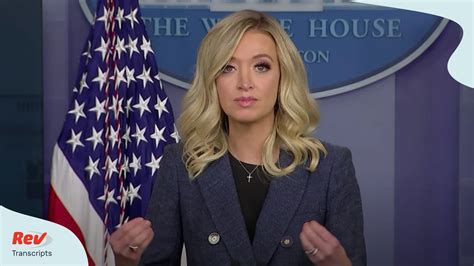 White House Kayleigh McEnany Press Conference Transcript May 12 | Rev Blog