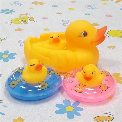 Baby Toys Water Floating Children Water Toys Yellow Rubber Duck Ducky ...