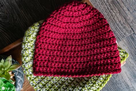 Easy Peasy 30-Minute Beanie Free Crochet Pattern