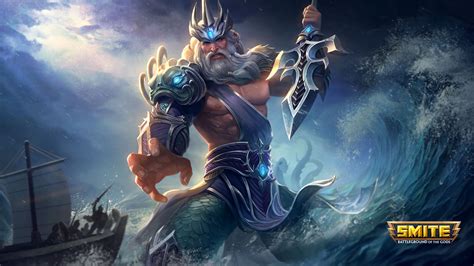 Download Poseidon (Smite) Video Game Smite HD Wallpaper