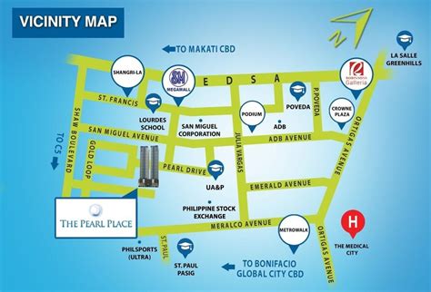 The Pearl Place Condominium - Pearl Drive cor. Gold Loop Ortigas Center, Pasig City, Metro ...