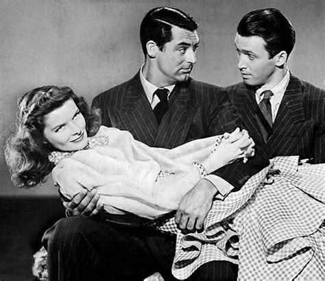 Cary Grant, Katharine Hepburn and Jimmy Stewart in The Philadelphia Story | Cary grant, Classic ...