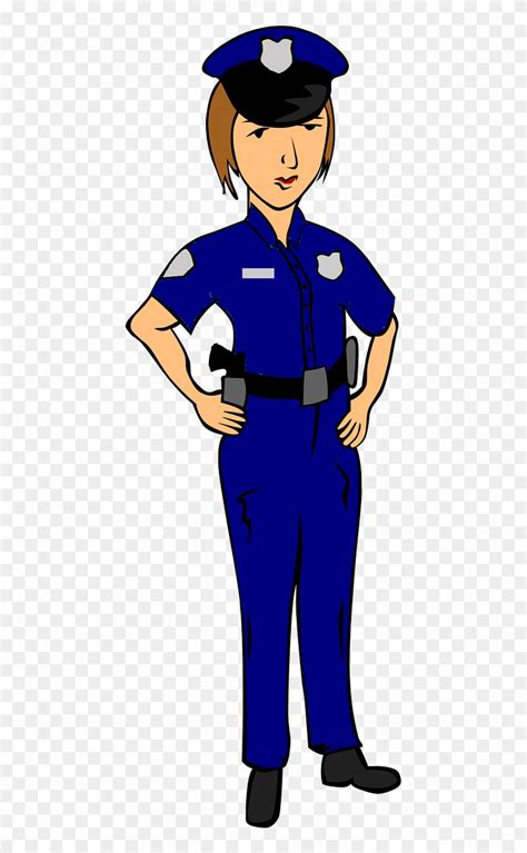 Police Woman Drawing Easy, HD Png Download - 640x1280(#665362) - PngFind