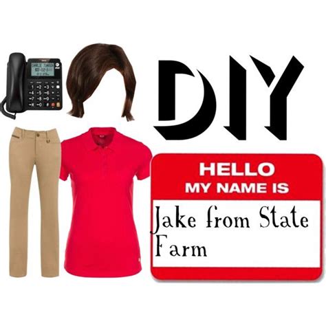 Jake from State Farm DIY Costume Easy Costumes, Halloween Costumes ...