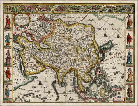 Tartarian Empire: Dutch Map from 1595 Why has history erased the existence of this immense ...