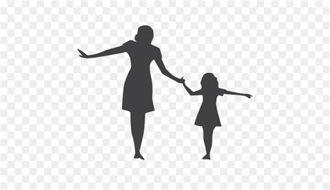 Free Children Holding Hands Silhouette, Download Free Children Holding Hands Silhouette png ...