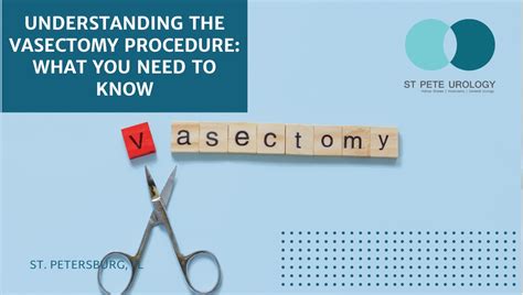 Understanding the Vasectomy Procedure: What You Need to Know | St Pete ...