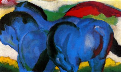 Franz Marc - The Little Blue Horses – Get Custom Art