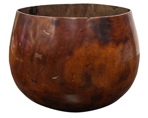 Hawaiian Koa wood poi bowl (calabash) : Lot 6094