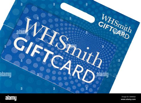 WH Smith Giftcard Token Stock Photo - Alamy