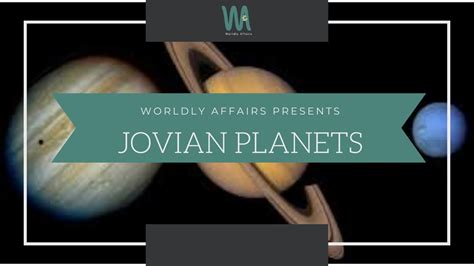 Jovian Planets | Dwarf planets | Small Solar System Bodies | CSS | GSA | 5 - YouTube