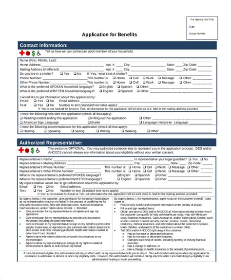 FREE 9+ Sample Social Security Application Forms in PDF