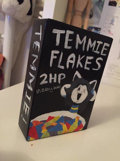 I made a Temmie flakes box | Undertale Amino