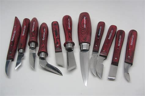 11pc Wood Carving Miscellaneous Chip Knives | ramelson
