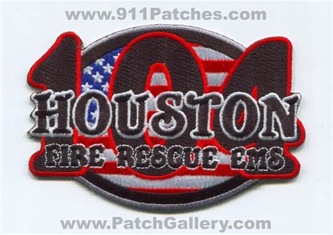 Houston Fire Department Station 104 Patch Texas TX – 911Patches.com