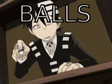 Soul Eater Death The Kid GIF - Soul Eater Death The Kid Balls - Discover & Share GIFs