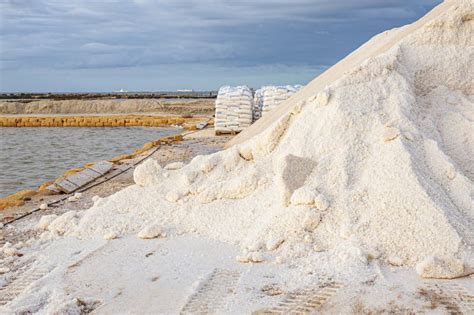 Salt processing stock photo. Image of mediterranean, deposit - 34908766