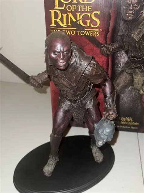 SIDESHOW WETA LORD of the Rings Ugluk Uruk-hai Captain Statue 0199/2000 ...